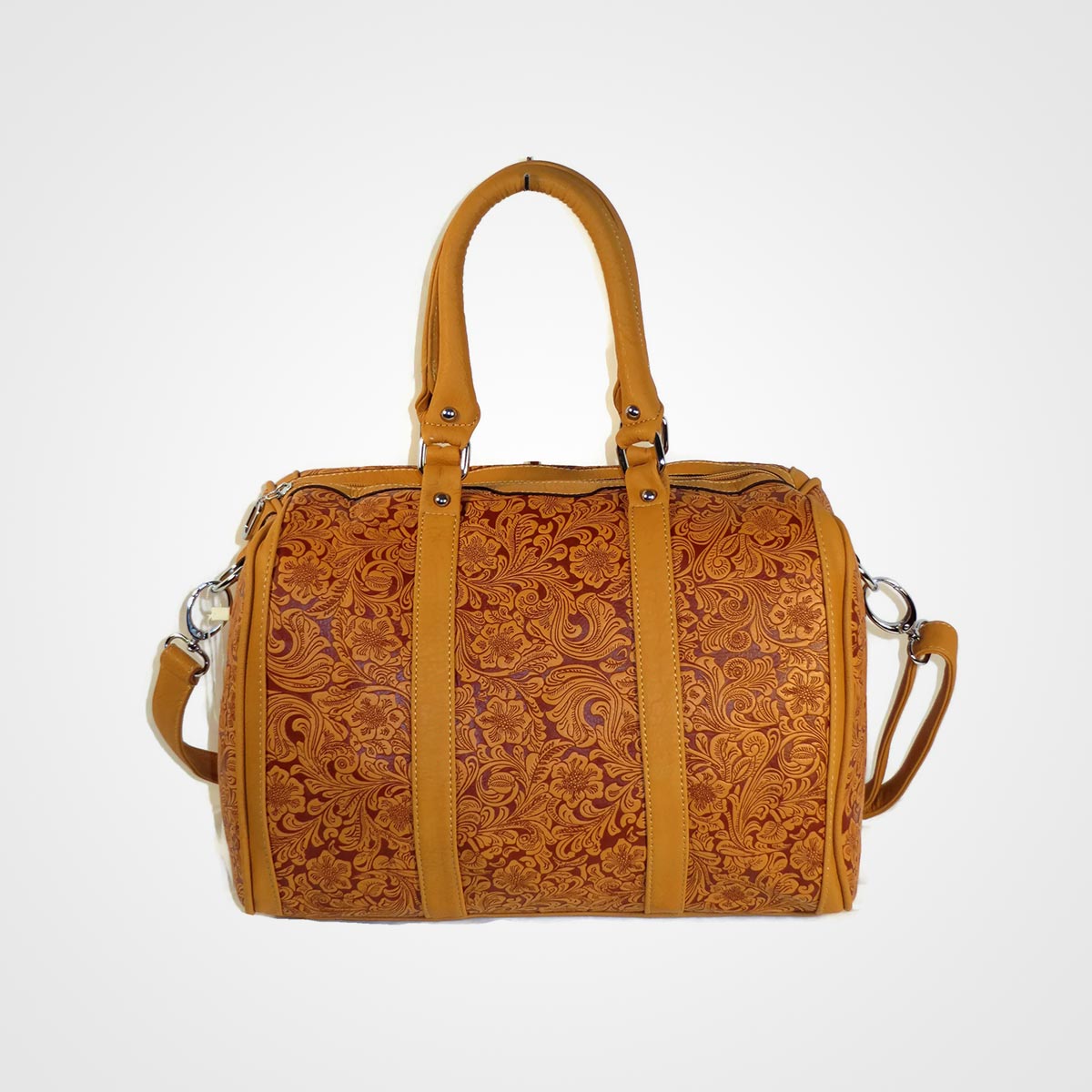 Round basket bag Color golden brown - SINSAY - ZH908-82X